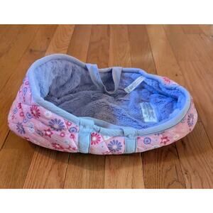 American Girl Bitty Baby Doll Cloth Carrier with Handles Pink Purple Replacement